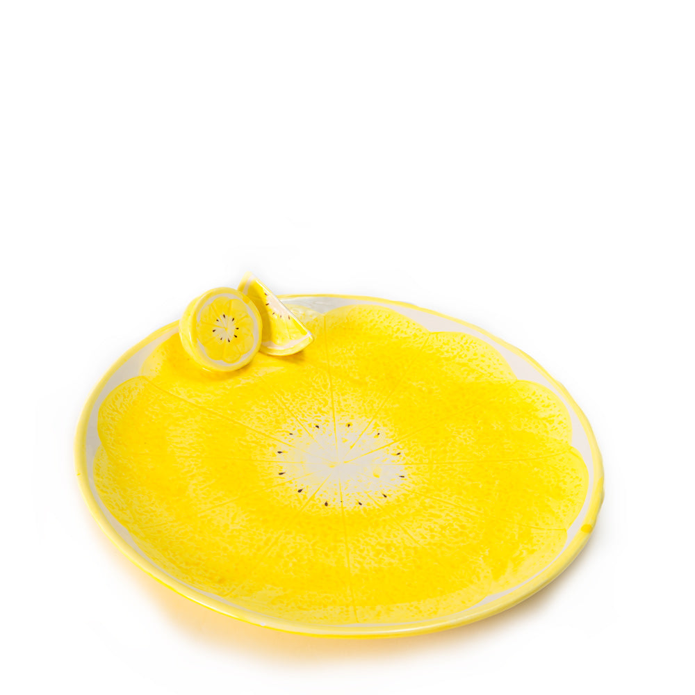 Platon Amarillo Diseño de Limones